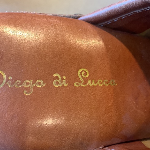 Diego di Lucca made in Brazil cowhide beautiful clogs rhinestones on buckle - Picture 15 of 16